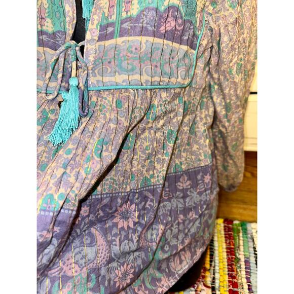 SPELL DESIGNS & THE GYPSY COLLECTIVE XANADU BLOUSE XS WORN ONCE ONLY - Picture 15 of 16